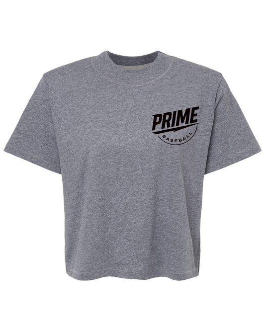 Prime Baseball Logo Women's Boxy Tee