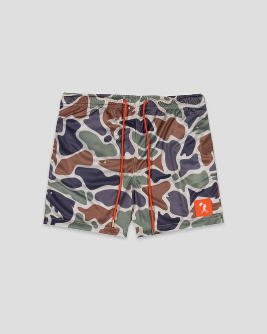 Youth - Fishing Club Angler Camo Diamond Air Mesh Shorts