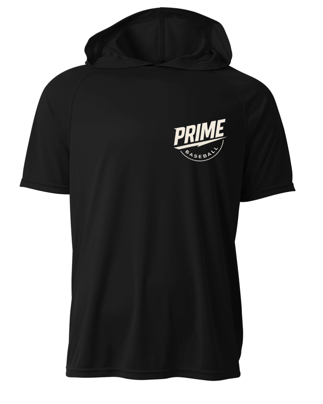 Prime Hooded Performance Logo Tee
