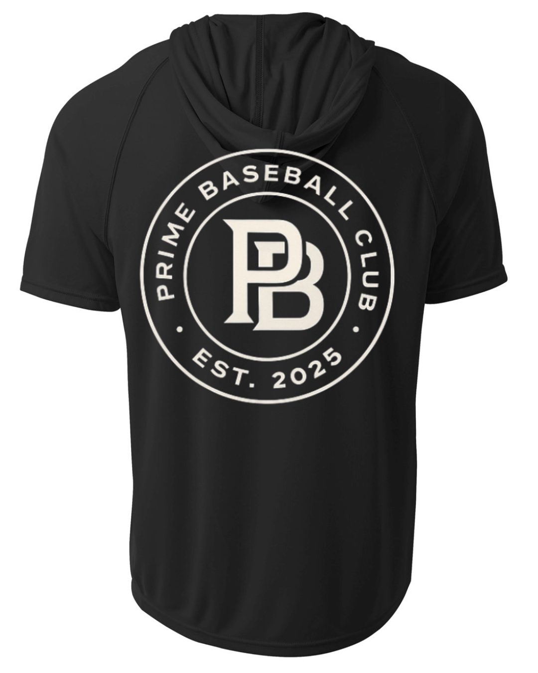 Prime Hooded Performance Logo Tee