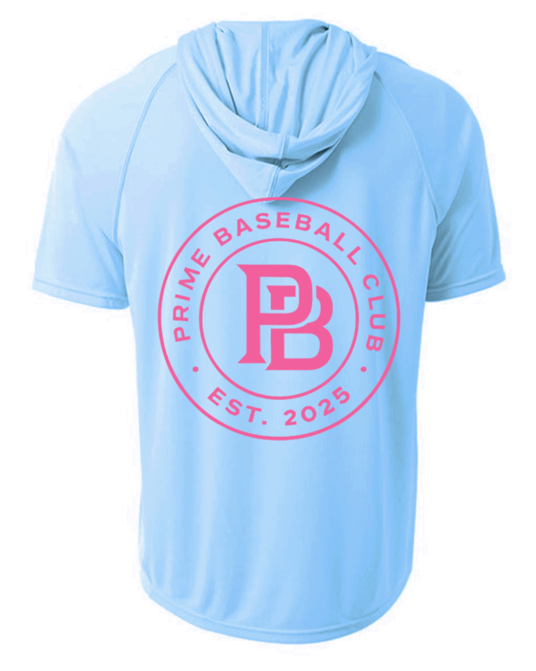 Prime Hooded Performance Logo Tee