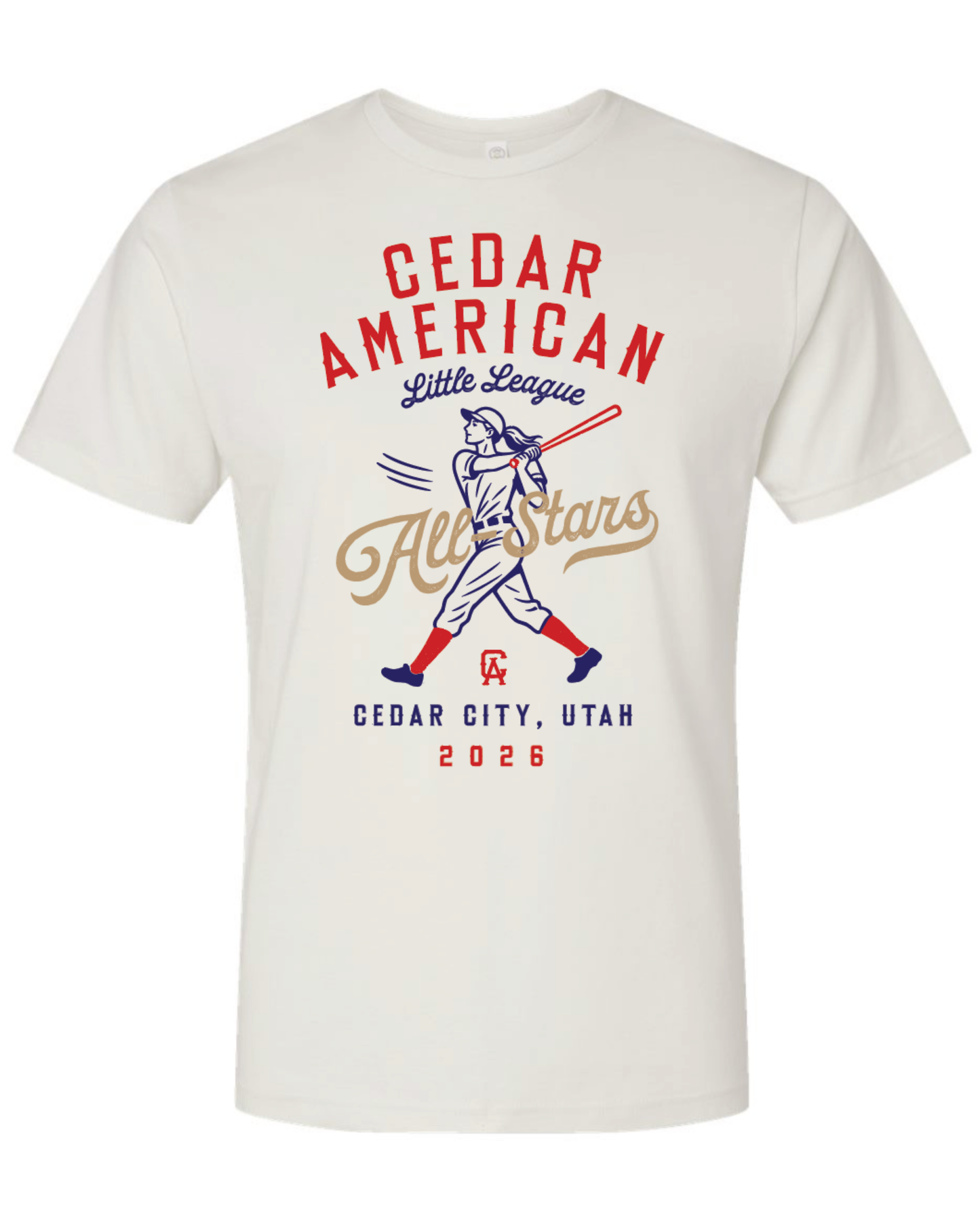 Cedar American All Star SOFTBALL Tee