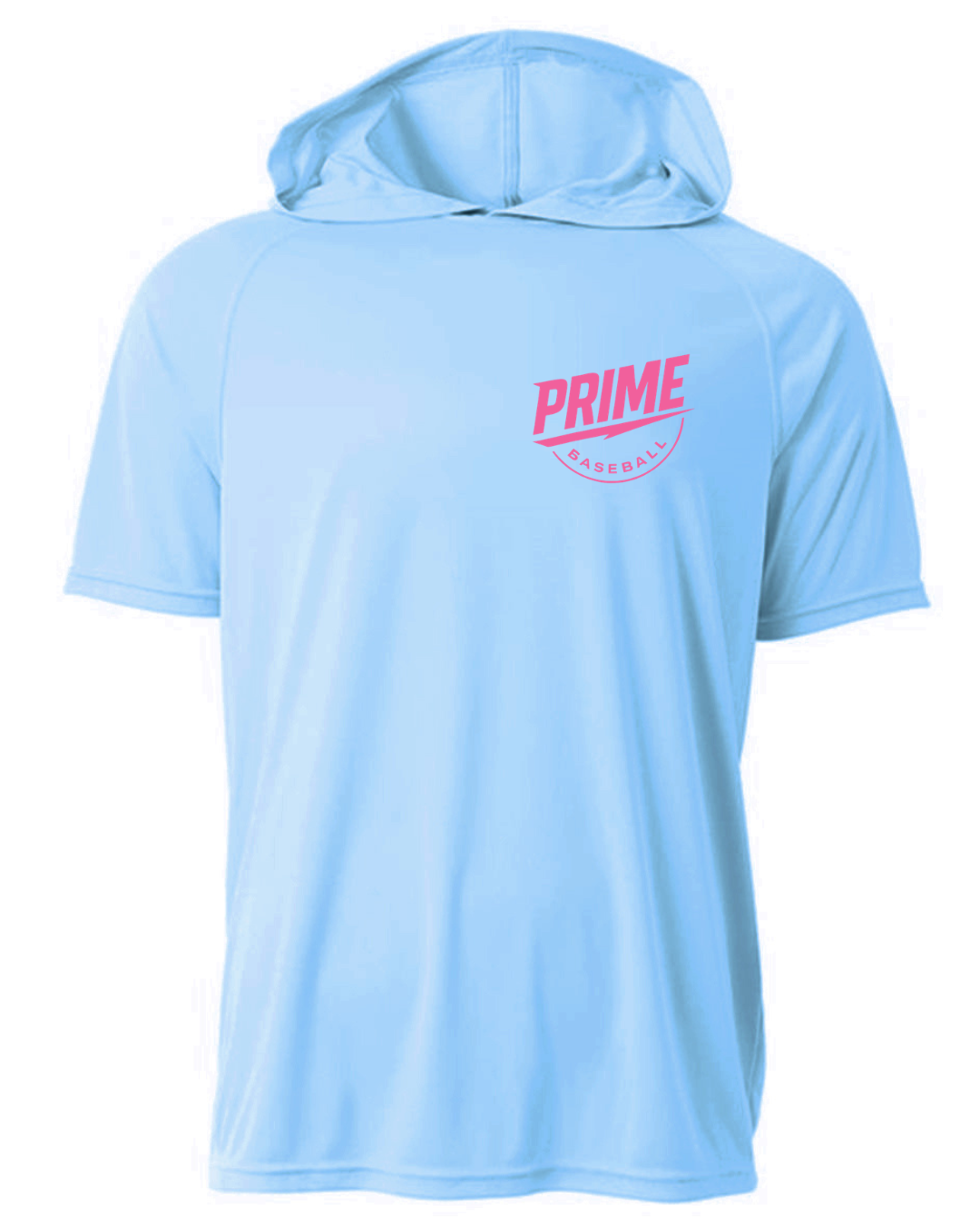 Prime Hooded Performance Logo Tee