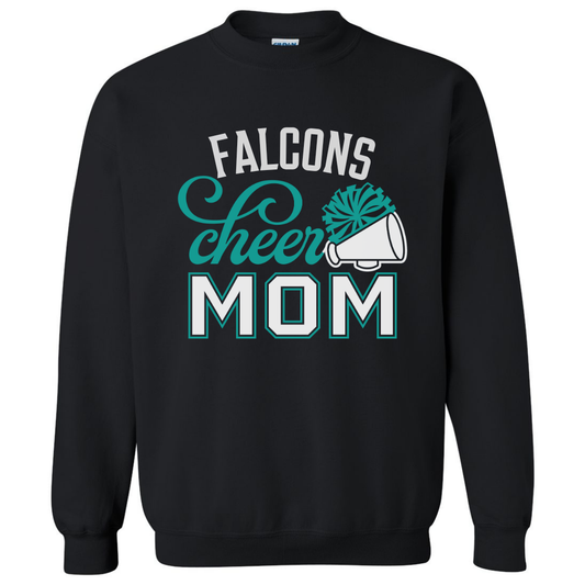 Falcons Cheer Mom Crewneck Sweatshirt