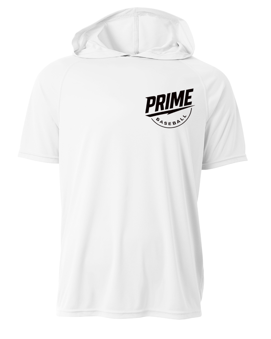 Prime Hooded Performance Logo Tee