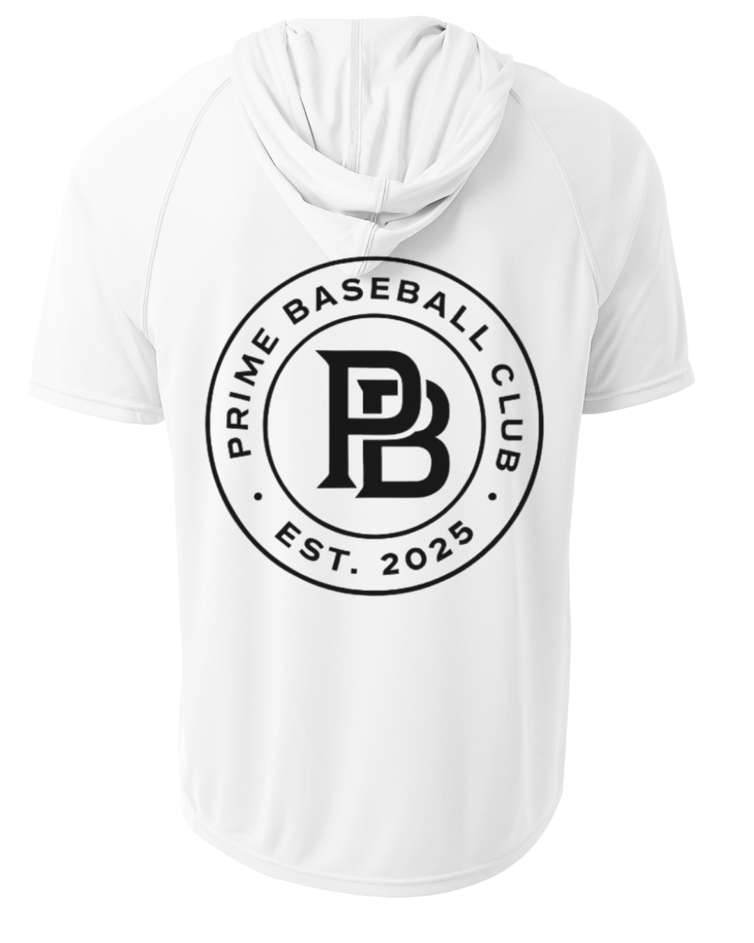 Prime Hooded Performance Logo Tee