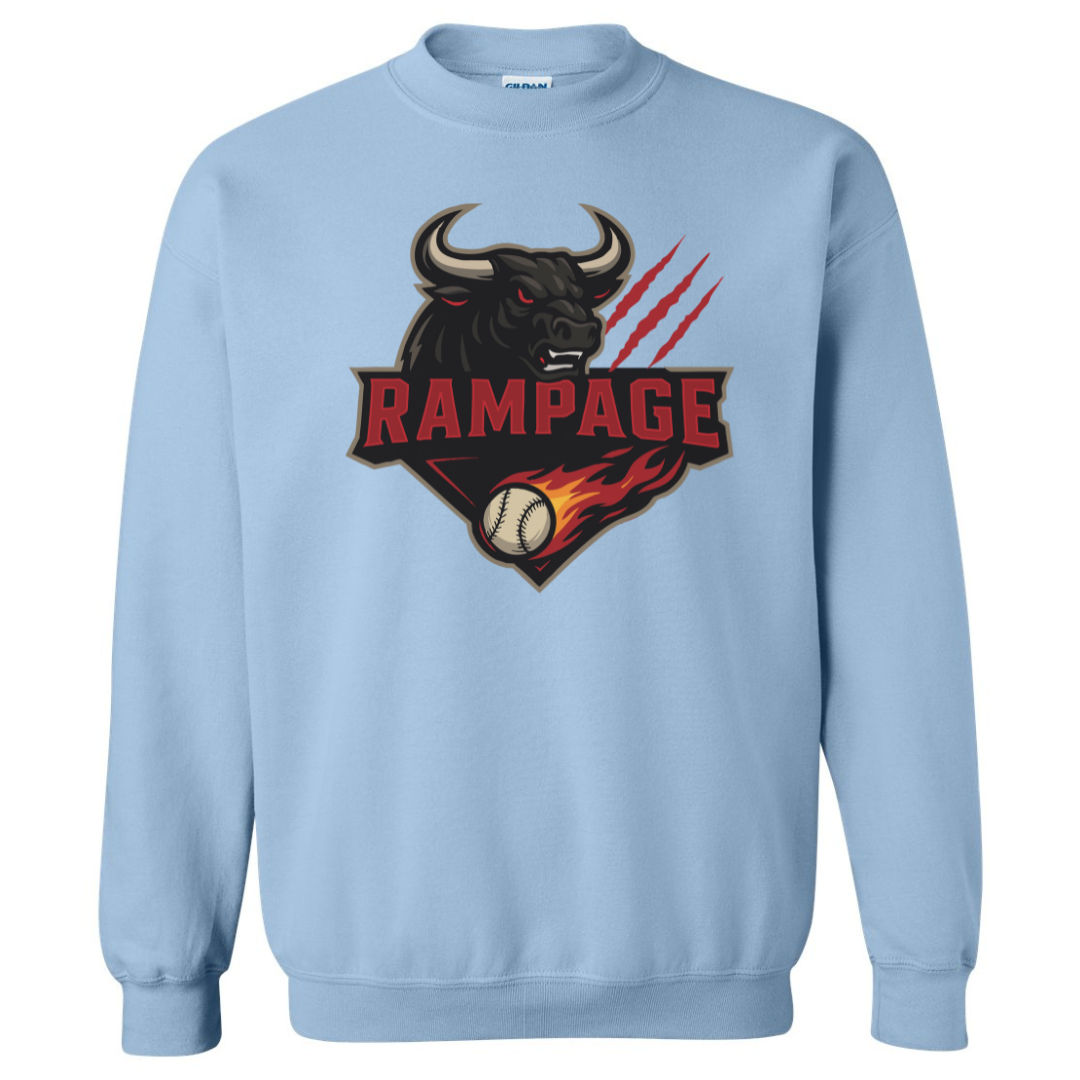 Rampage Fire Crewneck Sweatshirt