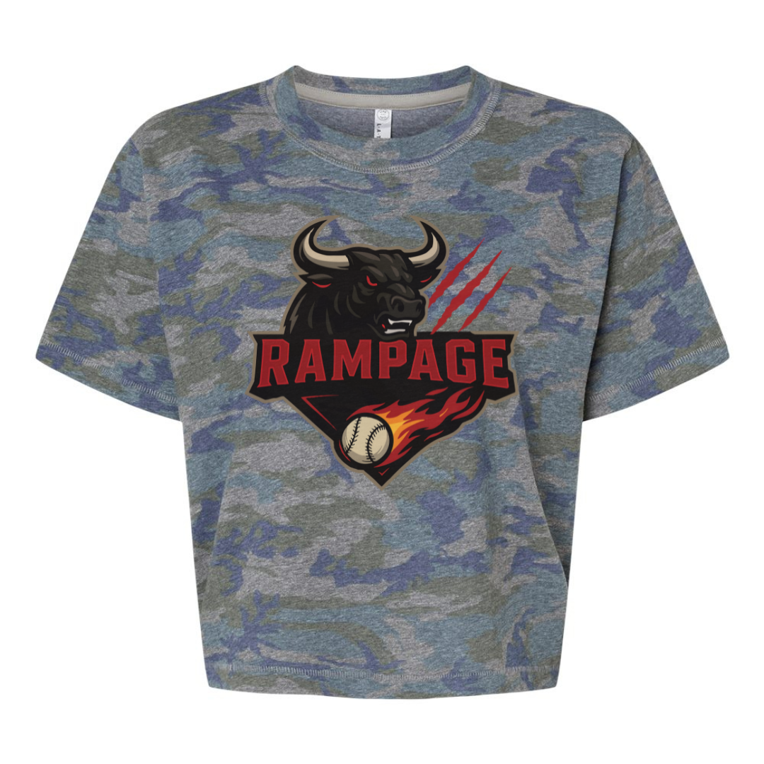 Rampage Fire Women's Boxy Tee