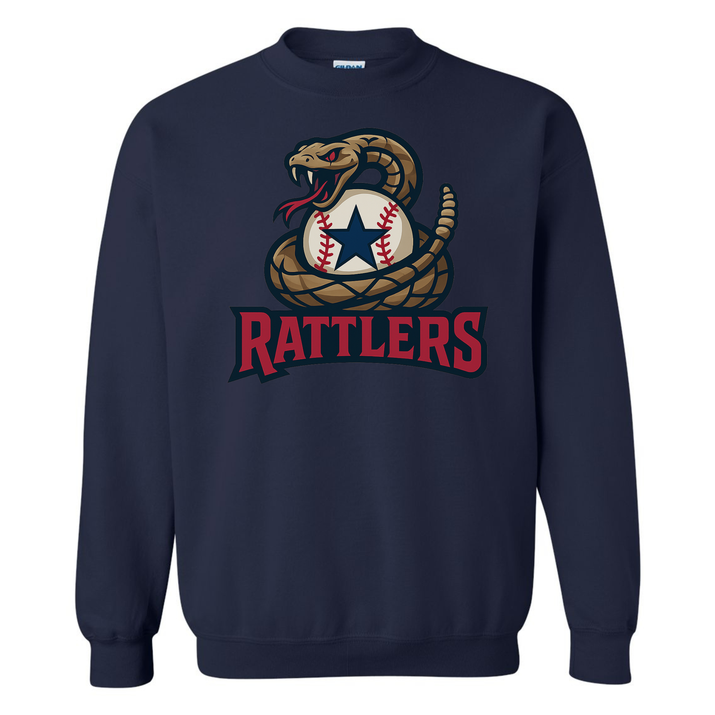 Rattlers Logo Crewneck Sweatshirt