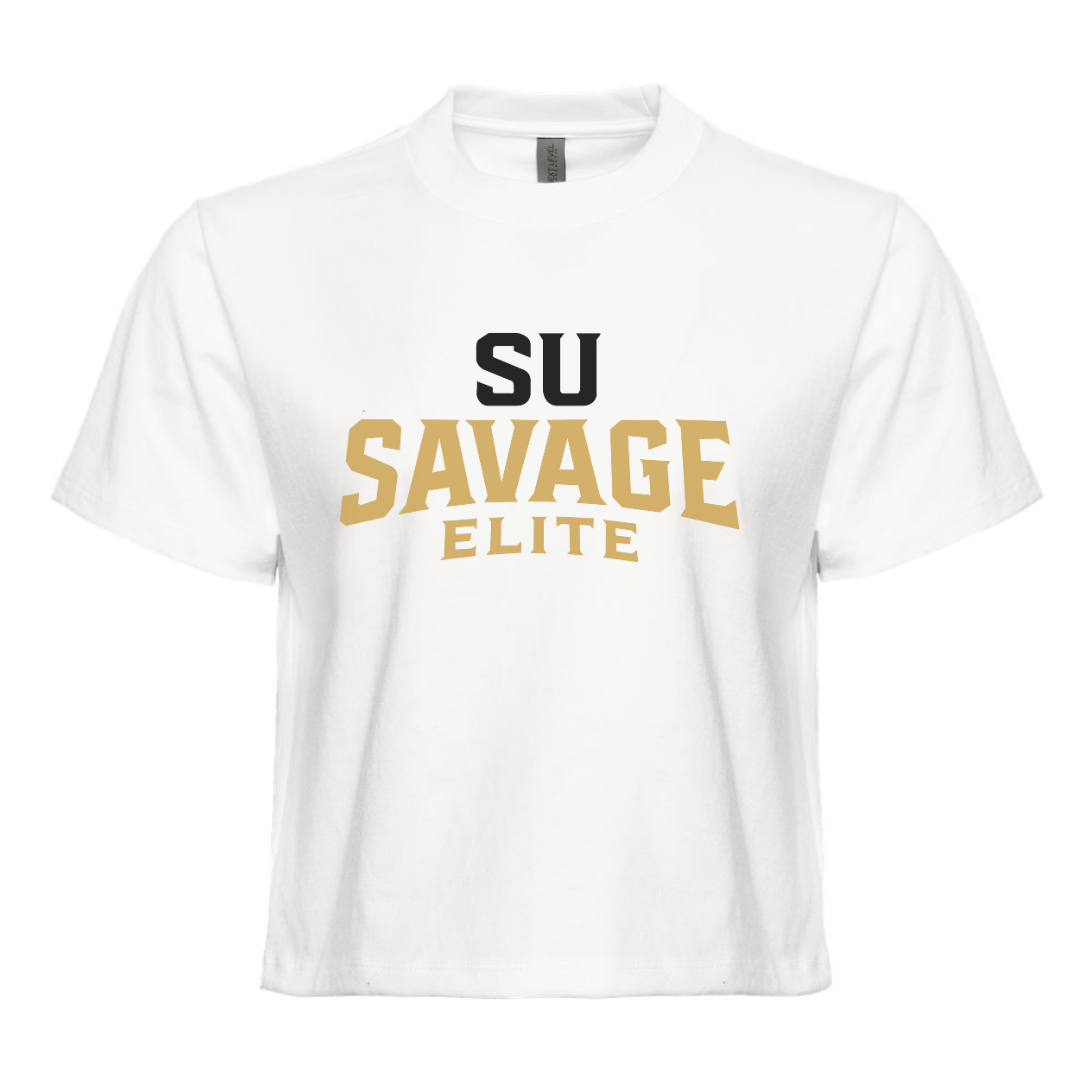 SU Savage Women's Boxy Tee