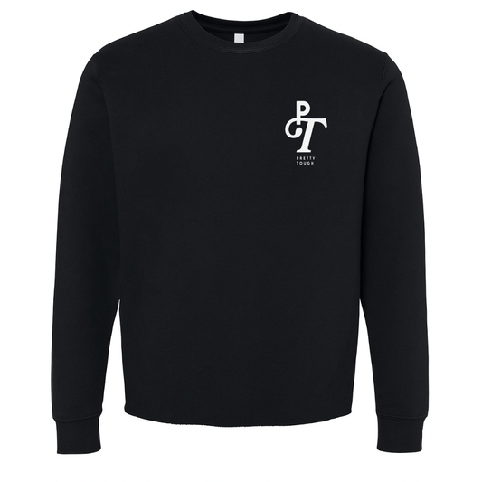 Pretty Tough Solid Crewneck Sweatshirt